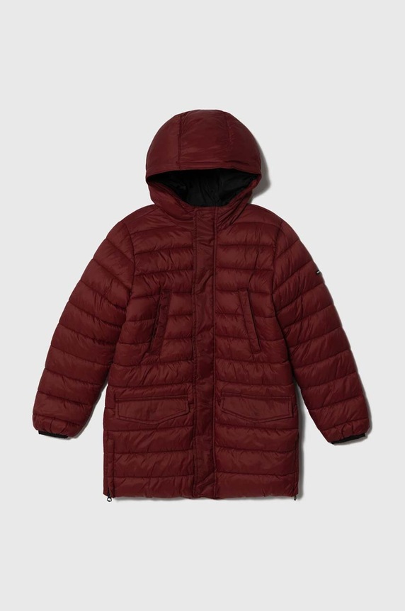Pepe Jeans kurtka dziecięca pozostałe bordowy PB401220