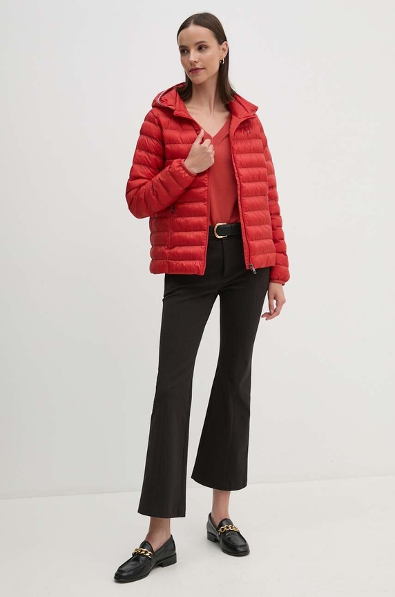 Tommy Hilfiger kurtka WW0WW38927 czerwony AW24