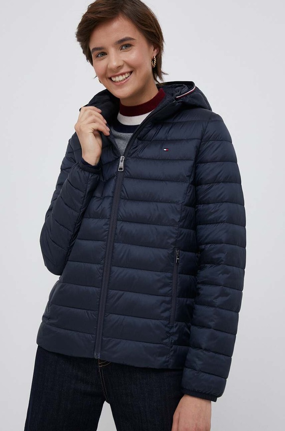 Tommy Hilfiger rövid kabát sötétkék WW0WW38927