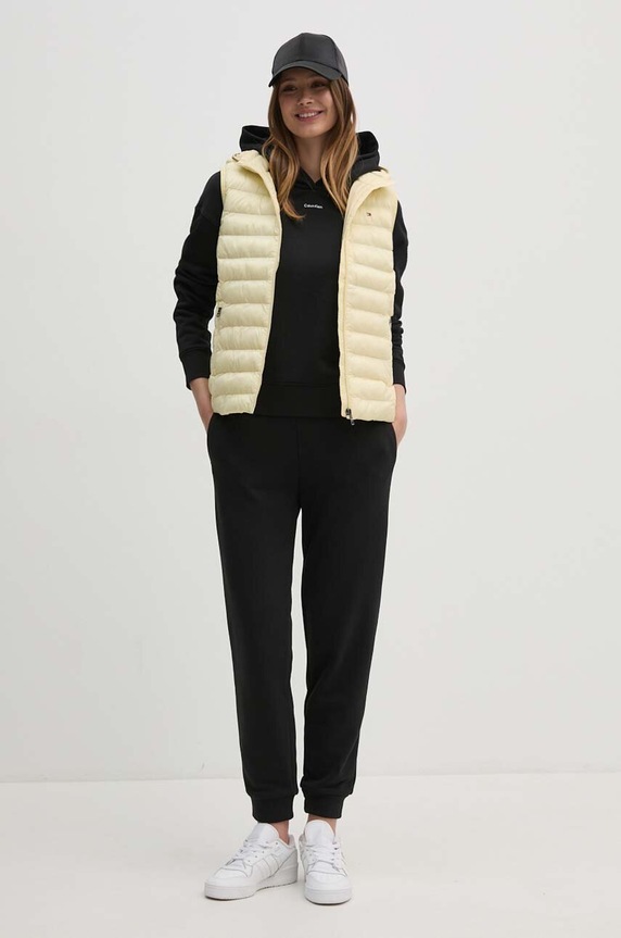 Αμάνικο μπουφάν Tommy Hilfiger κίτρινο WW0WW40779