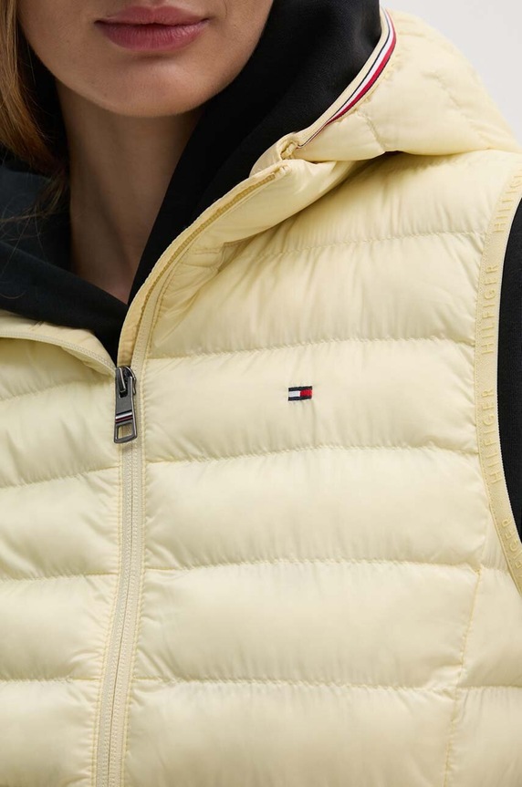 Αμάνικο μπουφάν Tommy Hilfiger WW0WW40779 κίτρινο
