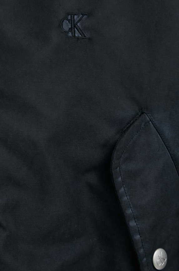 Μπουφάν bomber Calvin Klein Jeans J20J221378 μαύρο