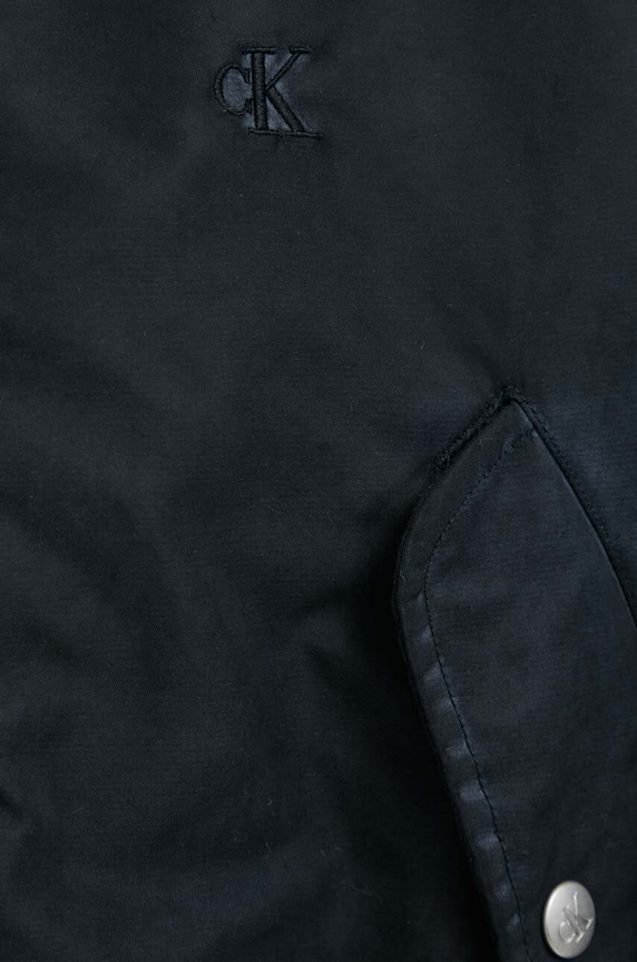 Μπουφάν bomber Calvin Klein Jeans J20J221378 μαύρο
