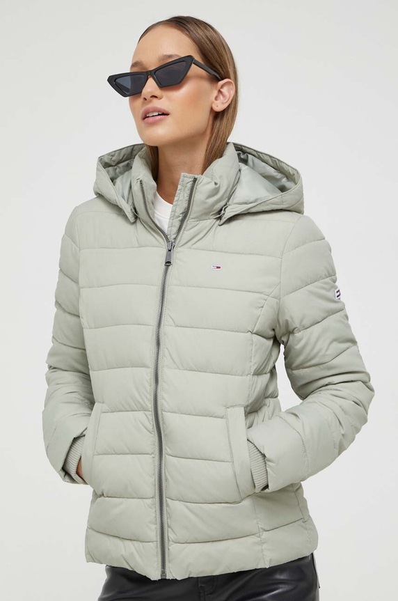 Яке Tommy Jeans с изолация зелен DW0DW13741