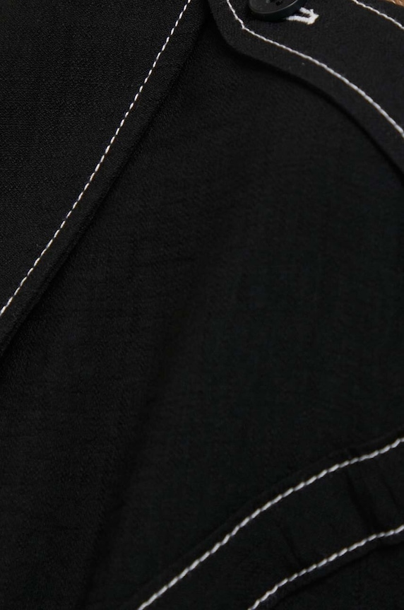 Dkny rövid kabát P3DCTS02 fekete