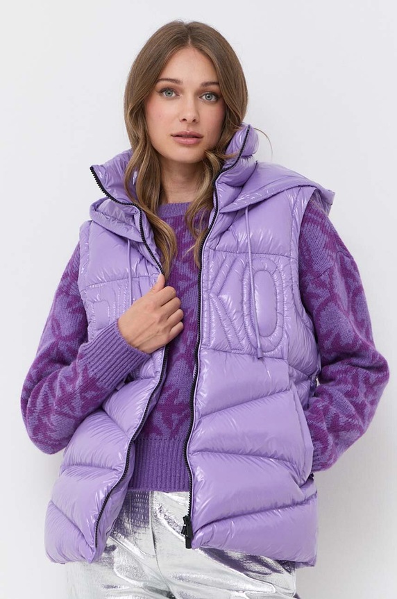 Pinko vesta cu captuseala violet 101594.A11L