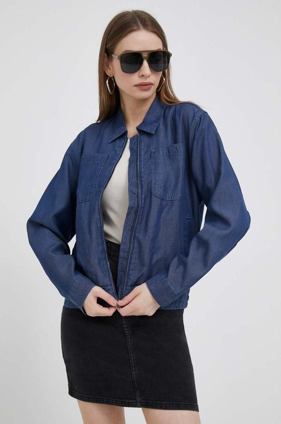 Pepe Jeans kurtka niebieski PL402228.564