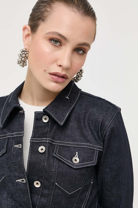 Patrizia Pepe kurtka jeansowa 8O0075.D046 granatowy