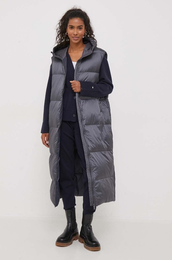 Bomboogie bezrękawnik puchowy pozostałe szary VW7149TDLC3