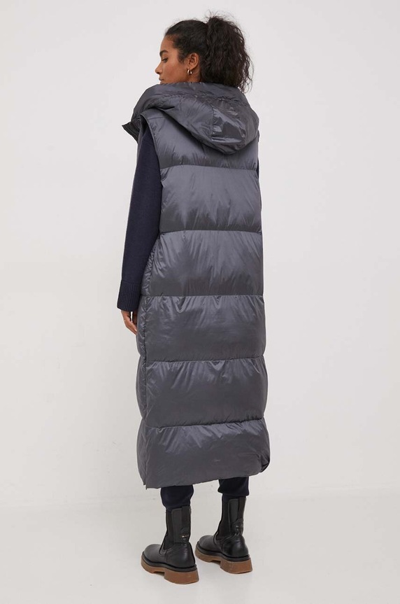 Odzież Bomboogie bezrękawnik puchowy VW7149TDLC3 szary