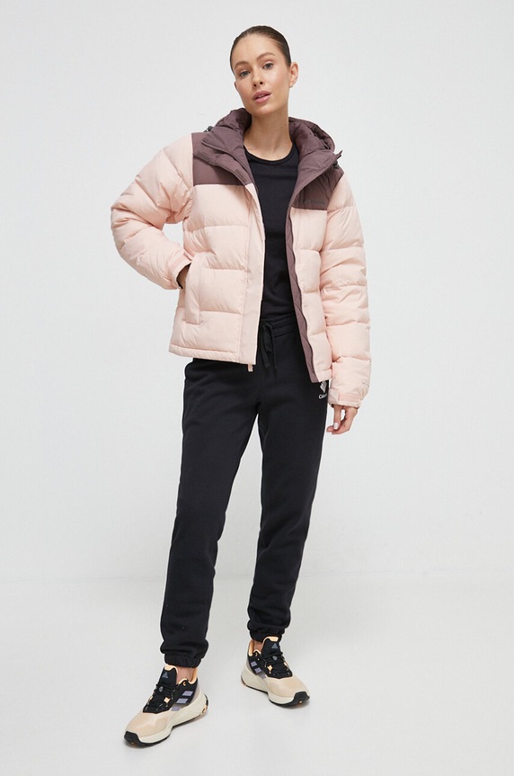 Péřová bunda Columbia Bulo Point II 2051241 růžová AW23
