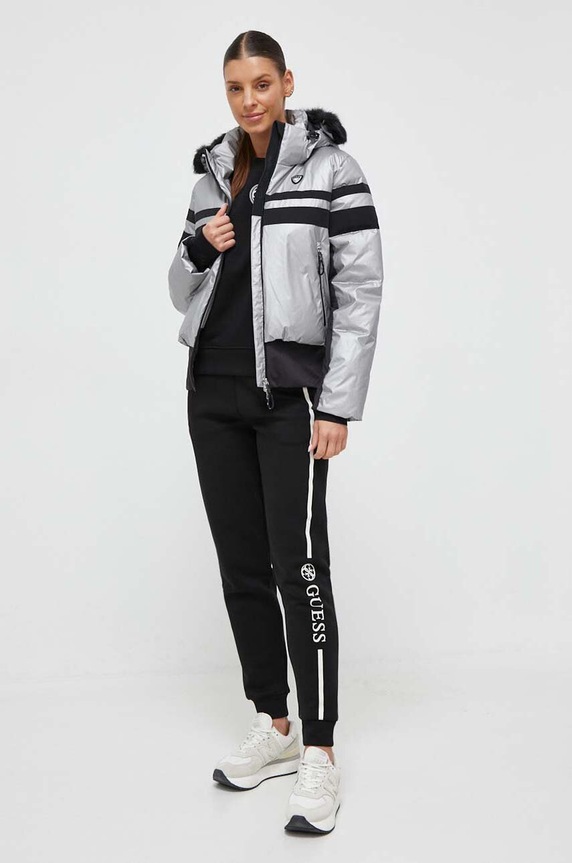 EA7 Emporio Armani kurtka 6RTG09.TNDFZ srebrny AW23