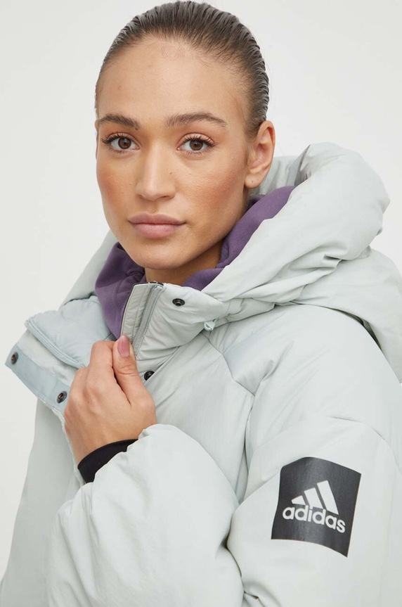 adidas kurtka puchowa IK3122 zielony