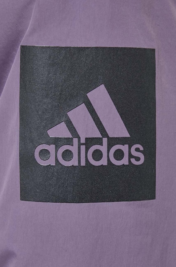 adidas kurtka puchowa HZ5700 fioletowy