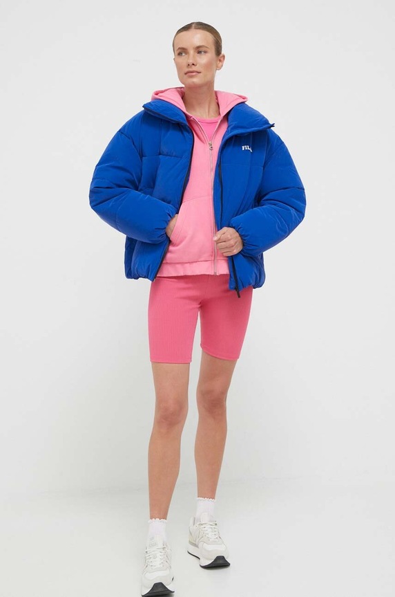 Fila kurtka FAW0645 niebieski AW23