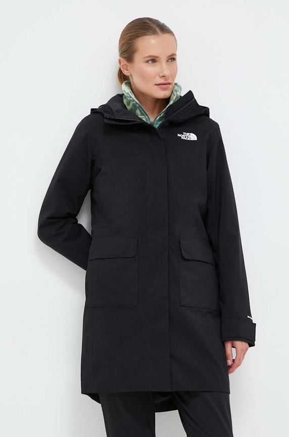 The North Face kurtka pozostałe czarny NF0A52YLJK31