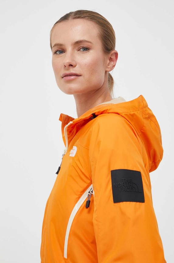 The North Face kurtka pomarańczowy NF0A852NI0M1