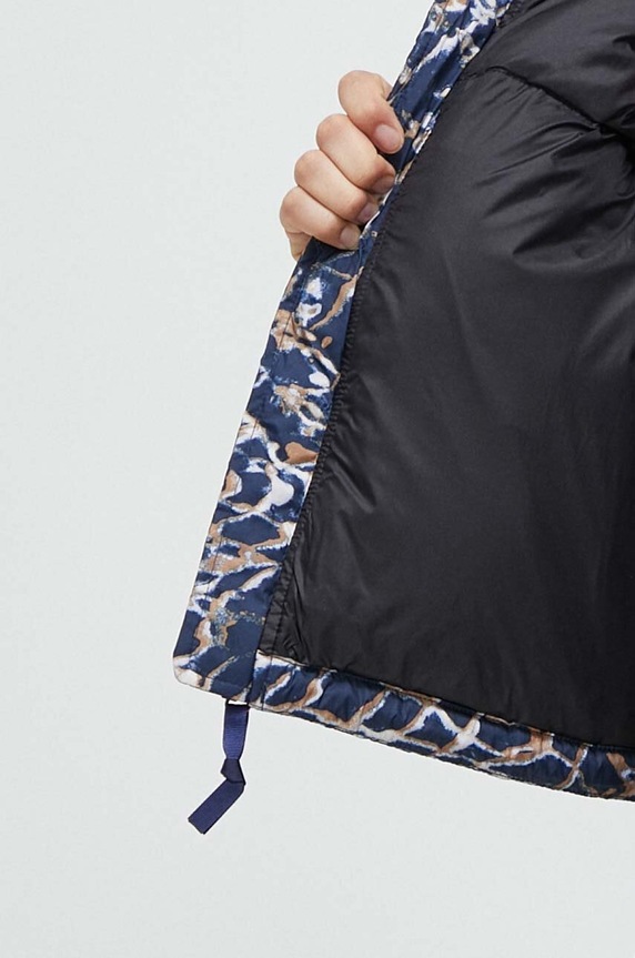 The North Face kurtka puchowa NF0A5GGEOTP1 granatowy