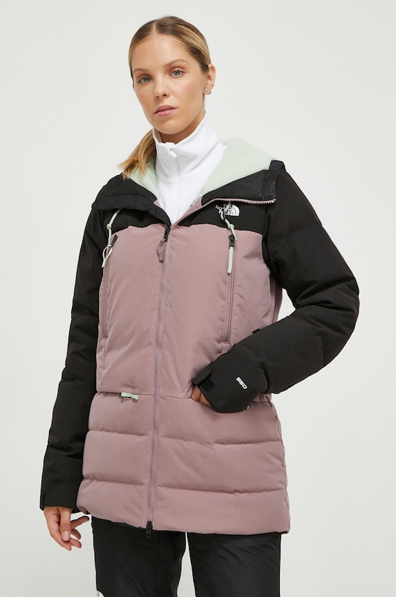 The North Face kurtka puchowa Pallie sporty zimowe różowy NF0A3M17KOY1
