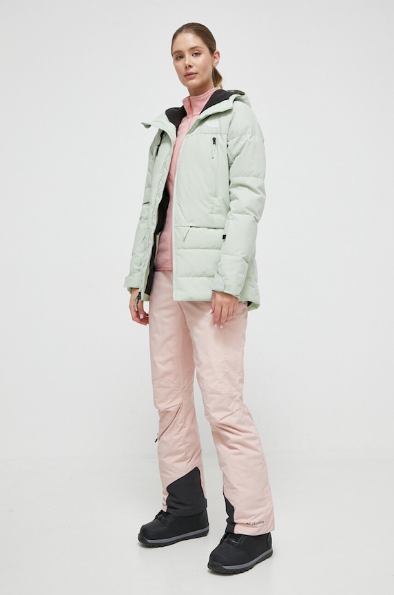 The North Face geaca de puf Pallie NF0A3M17OPL1 verde AW23