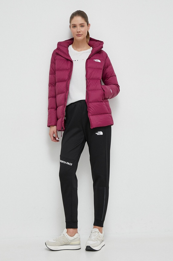 Pernata jakna The North Face NF0A7Z9RI0H1 ljubičasta AW23