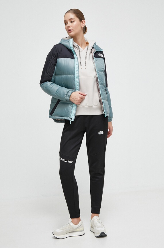 The North Face kurtka puchowa NF0A7ZGFOQF1 niebieski AW23