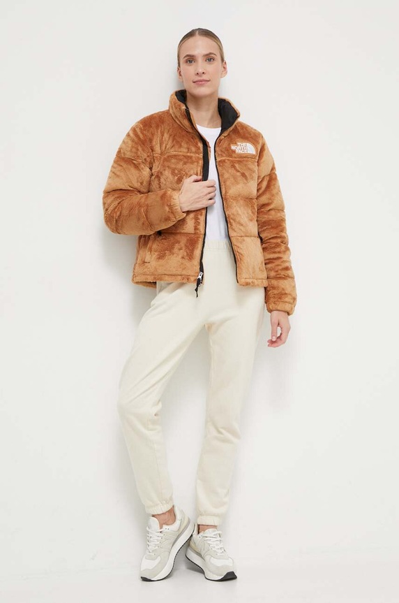 Páperová bunda The North Face NF0A84F9I0J1 béžová AW23