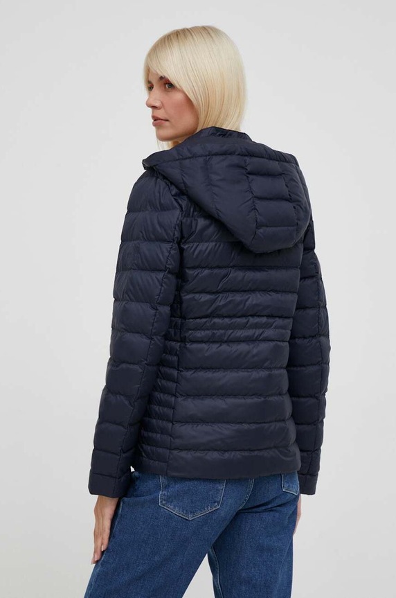 Odzież Tommy Hilfiger kurtka puchowa WW0WW41140 granatowy
