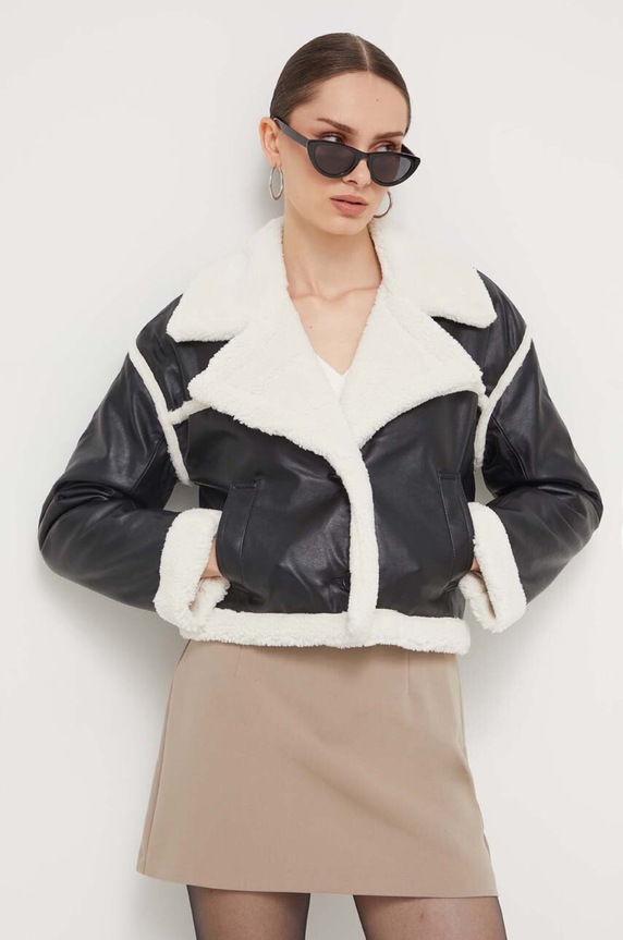 Bunda Hollister Co. přechodné černá KI344.3429.900