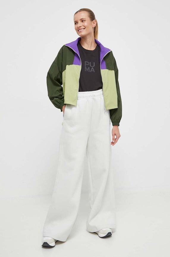 Jakna Puma 621446 zelena AW23