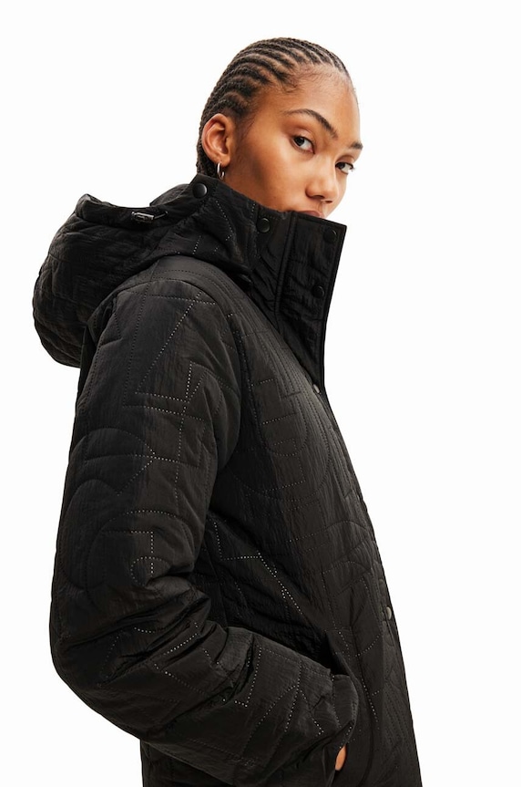 Odzież Desigual kurtka 23WWEW17 czarny