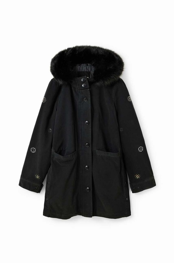 Desigual parka 23WWEWBD nero