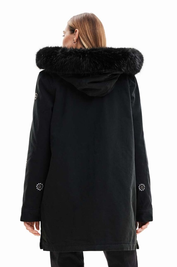 Desigual parka 23WWEWBD nero AW23