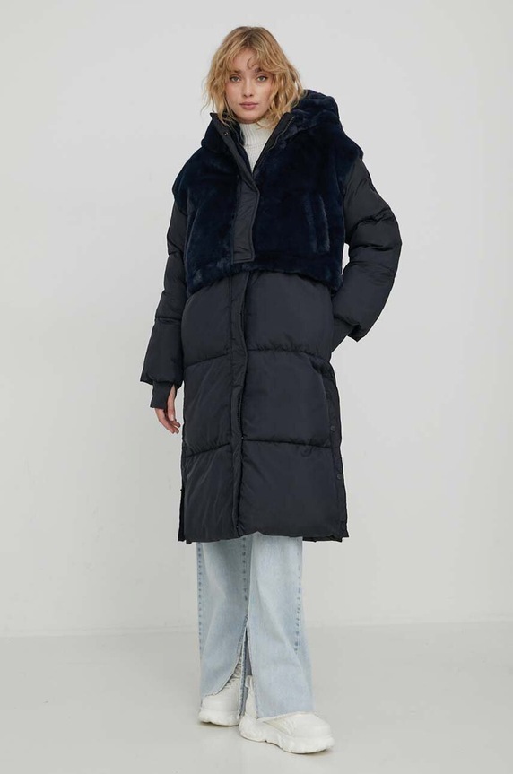 UGG rövid kabát szigetelt fekete 1146631