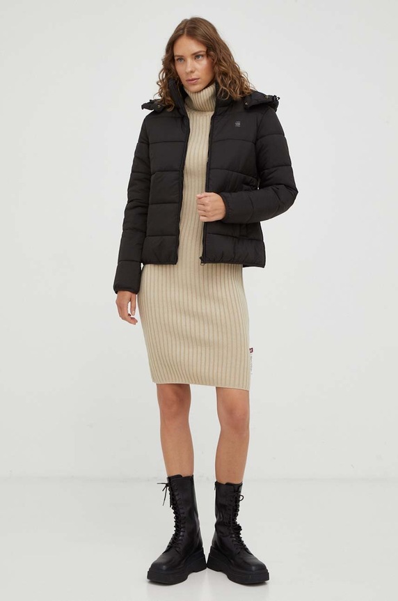 G-Star rövid kabát D23538.D199 fekete AW23