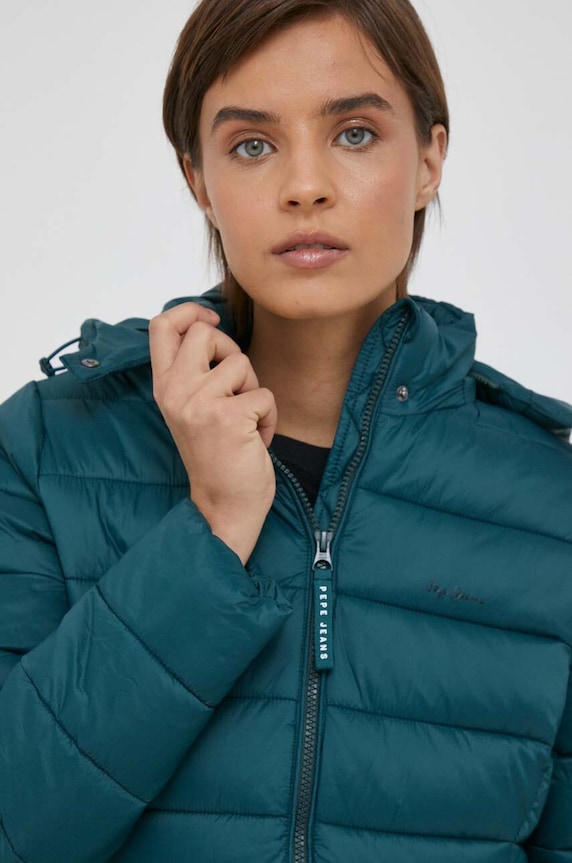 Pepe Jeans geaca verde PL402252.692