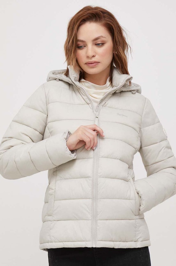 Pepe Jeans kurtka Maddie pozostałe beżowy PL402253.847