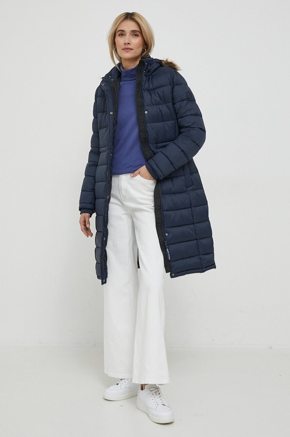 Bunda Pepe Jeans PL402258.594 námořnická modř AW23