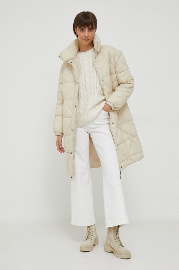 Pepe Jeans kurtka PL402285.847 beżowy AW23