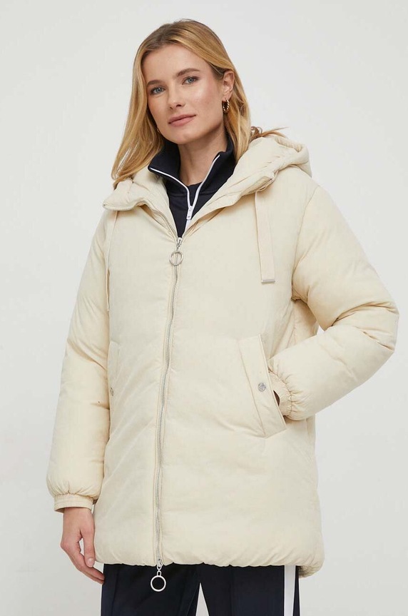 United Colors of Benetton rövid kabát szigetelt bézs 2T2LDN052.1J4