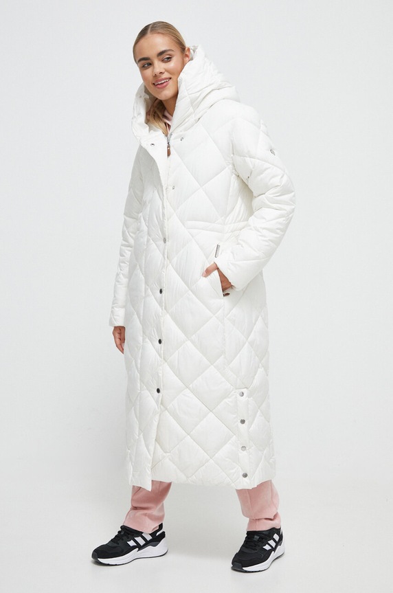 Bunda Didriksons parka biela 504840