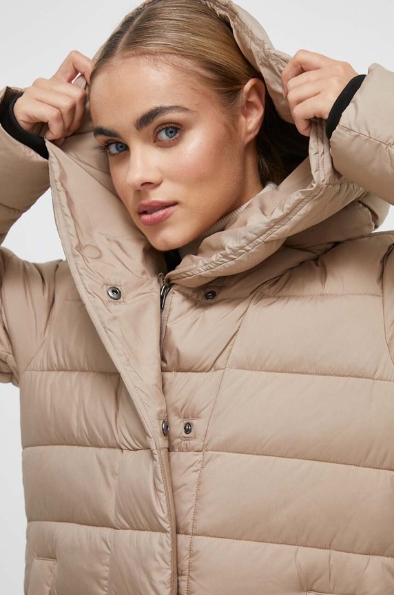 Didriksons rövid kabát bézs 504236