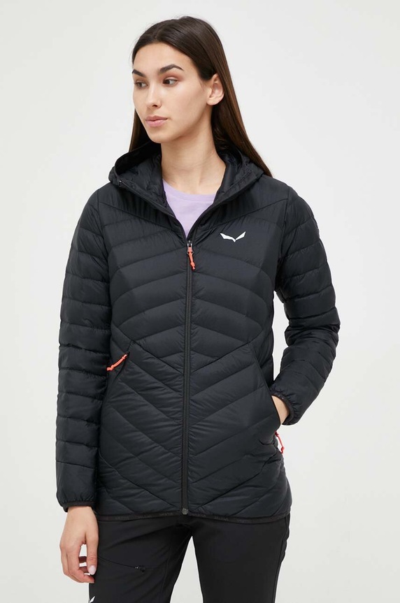 Salewa kurtka sportowa puchowa Brenta 00.0000027884 czarny AW24