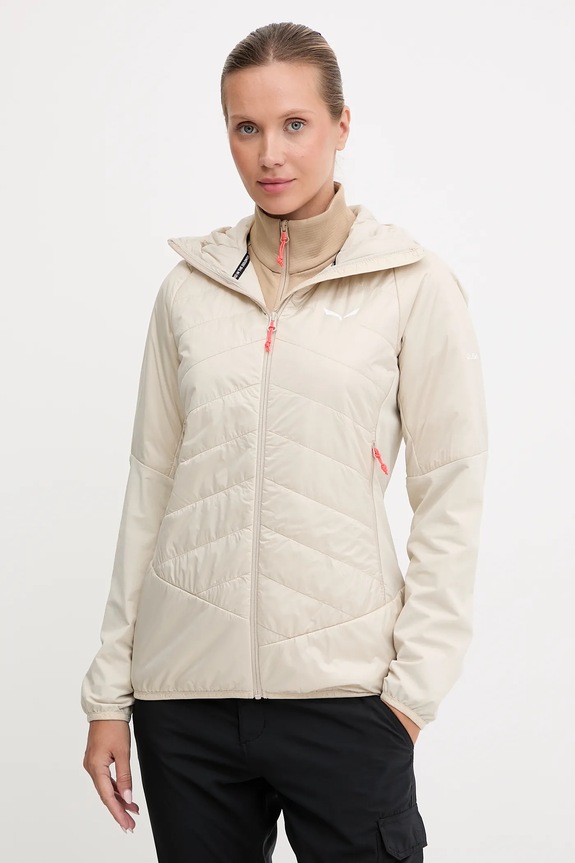 Salewa kurtka sportowa Ortles Hybrid beżowy 00.0000028721