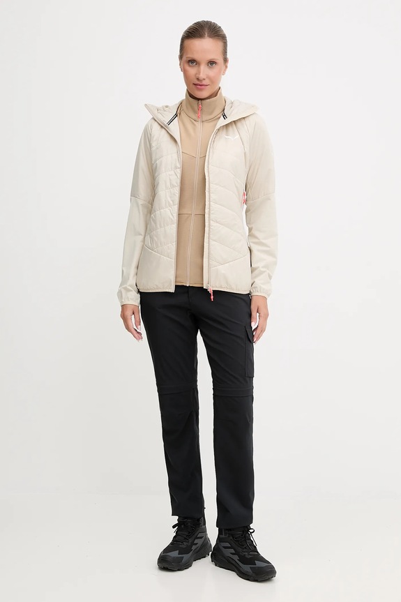 Salewa kurtka sportowa Ortles Hybrid 00.0000028721 beżowy SS26