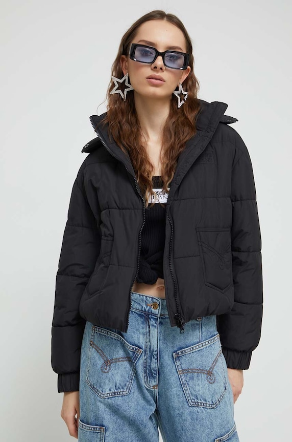 Moschino Jeans geacă cu captuseala negru 0609.8720