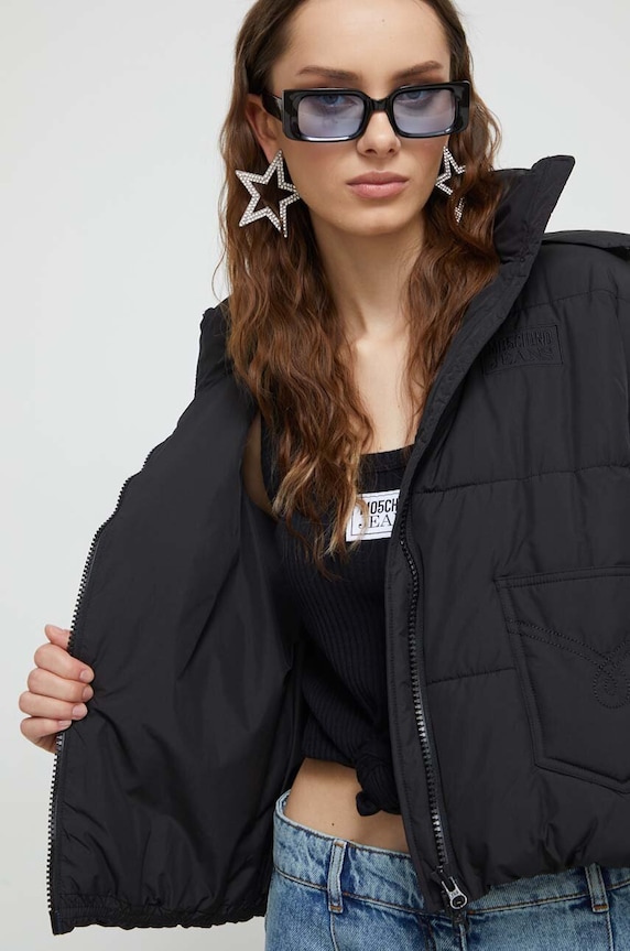 Moschino Jeans geacă 0609.8720 negru