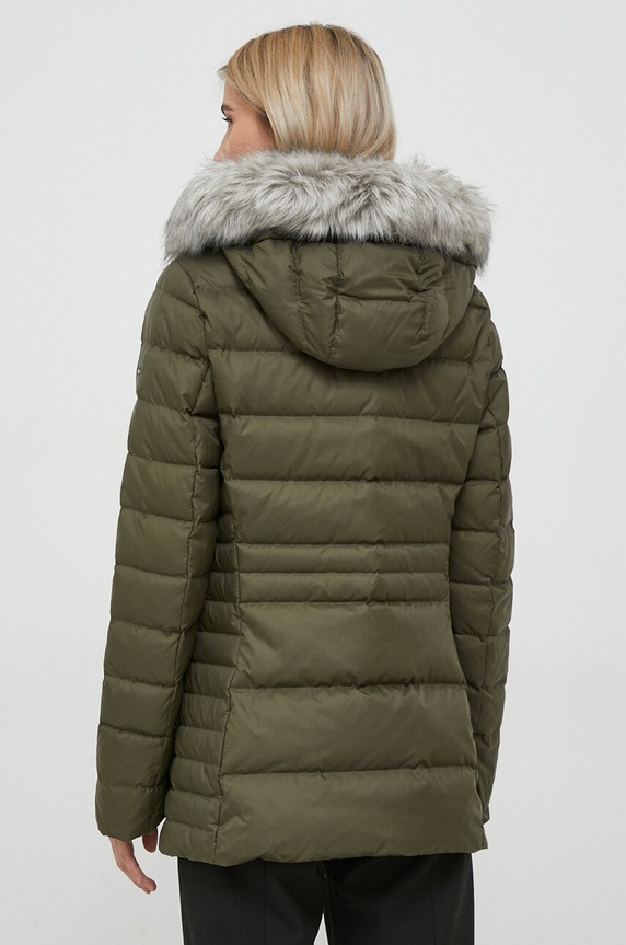 Oblečení Péřová bunda Tommy Hilfiger WW0WW39746 zelená