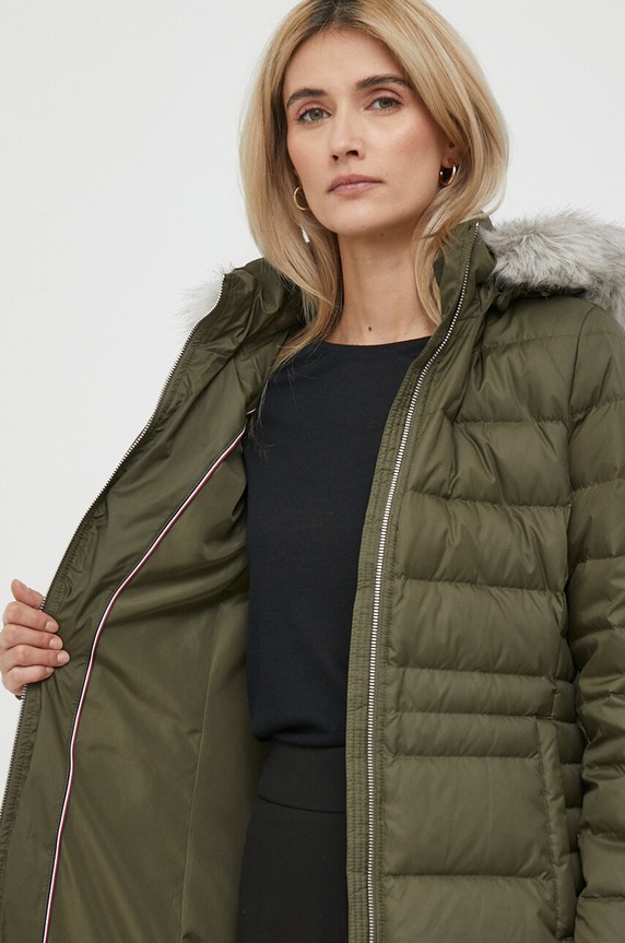Péřová bunda Tommy Hilfiger WW0WW39746