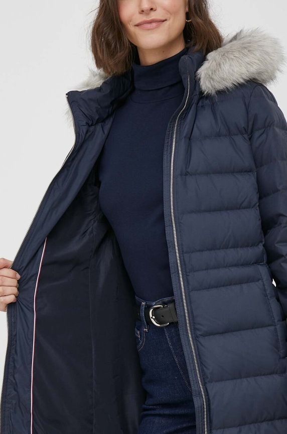 Péřová bunda Tommy Hilfiger WW0WW39747